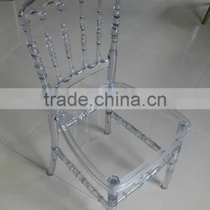 China Manufacturer Cheap Wedding Acrylic Chairs Transparent Plastic Napoleon Chairs thumbnail-3