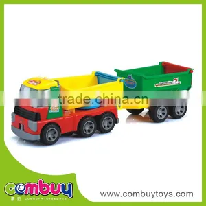 New Design Plastic Cartoon Friction Toy Tool Truck Toy thumbnail-1