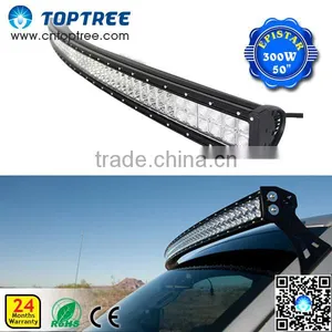 20'' 30''40''50'' 120w 180w 240w 288w 300w Cree Waterproof CURVED Led Light Bar for Offroad thumbnail-1