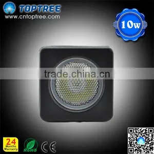 Truck 10w Led Work Light 2inch Round Square Led Headlight TP810 thumbnail-1