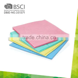Biodegradable Fabrics/ Eco-friendly Spunlace Nonwoven Muli-purpose Cleaning Wipes for Kitchen thumbnail-1