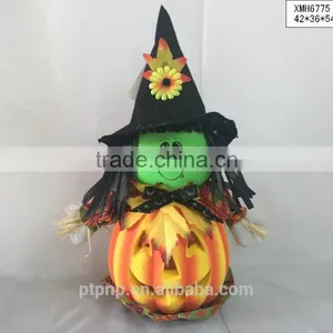 Paper Scarecrow With Pumpkin Face for Halloween Decoration thumbnail-5