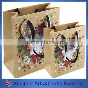Wholesale Custom Logo Paper Packaging Gift Bag With String thumbnail-3