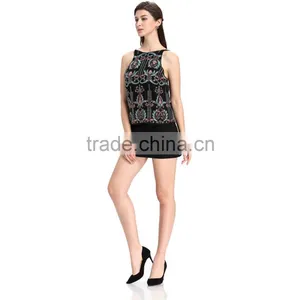 Domin Fashion Beading and Sequin Lady Blouse & Top thumbnail-5