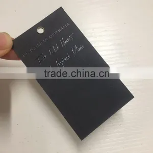 2016 Custom High Quality Hang Tags With Spot UV Logo thumbnail-1