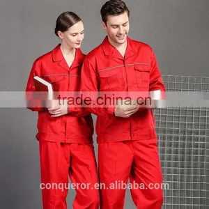 Hot Sale Men's Durable Cotton Construction Workwear Factory Worker Uniform thumbnail-2