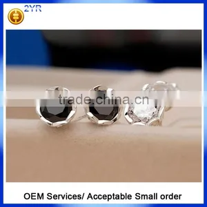Women Stud Earrings, Cheap Earrings Made in China, Hollow Out Flowers Stud Earrings thumbnail-1