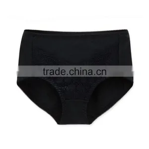 Professional Factory Custom Colorful 95% Cotton 5% Spandex With Lace Sexy Fancy Woman Underwear thumbnail-3