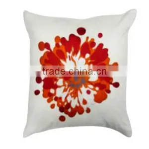 Trendy Design Multi Embroidered Cushion Cover thumbnail-1