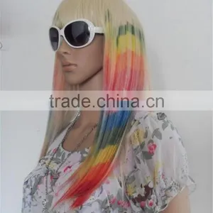 Fascinating Charming Halloween Synthetic Women Cosplay Party Long Straight Wig Full Hair Wigs thumbnail-2