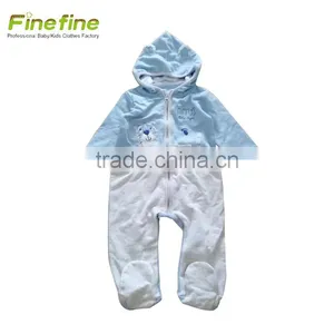 China Factory Organic Cotton Newborn Baby Winter Clothes Baby Romper thumbnail-1
