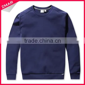 Wholesale Mens Crewneck French Terry Latest Design Hoodie Sweatshirt thumbnail-1