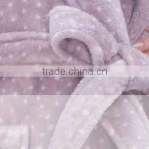 Women Dots Printed Women Arab Robe Hook Pointe thumbnail-6