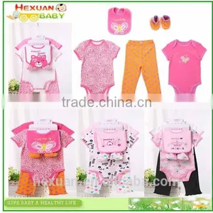 China Supplier Fancy Designer Baby Animal Cartoon Branded Organic Cotton Baby Rompers Wholesale Baby Clothes thumbnail-3