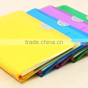 18K/B5 Translucent PP Cover Notebook Customizable Wire-o / Loose Leaf Planner Daily Planner Dairy thumbnail-2