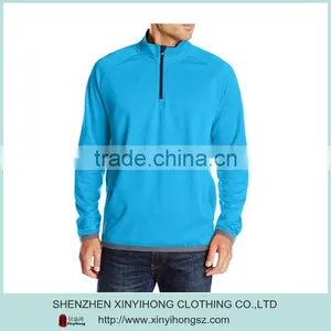 Custom Quarter-zip Closure Mens Sweatshirt With Your Logo thumbnail-1
