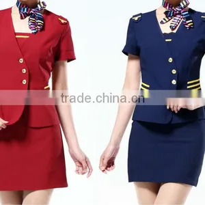 Stewardess Uniform,fashion Airline Stewardess Uniform,beautiful Airline Stewardess Uniform/airline Stewardess Suits thumbnail-1