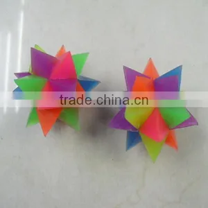 Colorful LED Promotional Multi-color Spiky Massage Ball thumbnail-1
