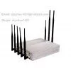 20W 8 Band GSM 3G Wifi GPS UHF VHF Walkie Talkie Jammer Block Isolator Shield,with Car Charger thumbnail-1