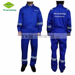 Safety Coverall 65%Cotton And 35%Polyester European Coverall Workwear thumbnail-4