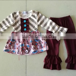 Toddlers Clothing Easter Girls Wholesale Boutique Clothes Colorful Easter New Baby Bunny Girls Outfits thumbnail-4