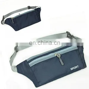 Purple Color Unisex Waterproof Nylon RFID Money Pouch Belt thumbnail-4