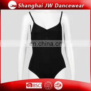 Black Polyester Leotard for Dance Girl thumbnail-1