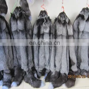 High Quality Silver Fox Fur Skin From China thumbnail-2