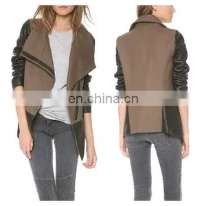 New Arrival Cheap Sexy Leather Women Jackets thumbnail-1