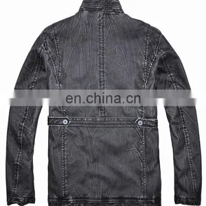 2015 New Model Designer Pakistan Leather Jacket thumbnail-2