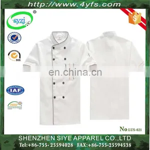 Fashion Design Chef Worker Uniform With100% Cotton Fabric thumbnail-1