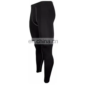 Mens Black Slim Fit Active Wear Skins Compression thumbnail-2