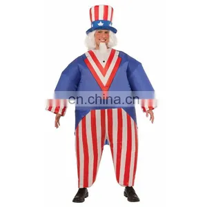 Inflatable Uncle Sam Costume for Adults thumbnail-1