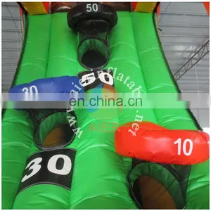 2016 Aier 3 Hoops Inflatable Basketball Hoop, Kids Basketball Shoot Sport Game thumbnail-3