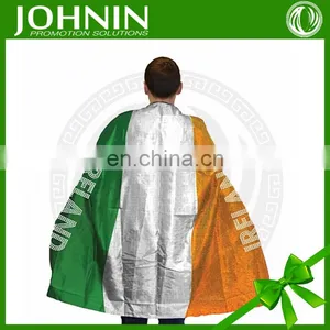 2016 Euro Cup Custom Polyester Printing Body Flag Cape for Promotion thumbnail-3