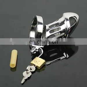 Medical 316 Stainless Steel Keyholder Chastity, Cock Cage Chastity Belts thumbnail-3