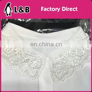 New Design Shirt Neckline With Rhinestone /Bead Detachable Collar Garment Ornament thumbnail-3