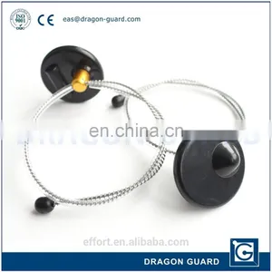 EAS Security Alarm Round Milk Can Tag With Chain MS001 thumbnail-1
