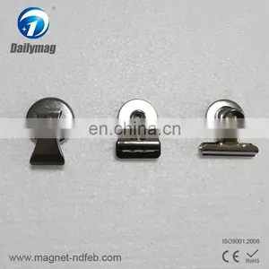 1.5 Inch Large Magnetic Bulldog Clip, Office/Refrigerator Ferrite Magnet (24 Pack) thumbnail-5