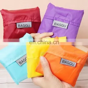 Customized Foldable Shopping Bag Takeaway Fold Up Shopper Tote thumbnail-1