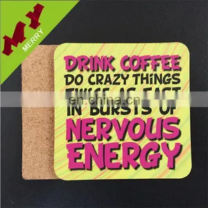 Anti-slip & Waterproof Oem Wood Coaster / Wooden Mat thumbnail-1