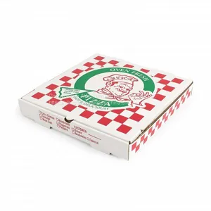 6 Inch Reusable Corrugated Pizza Box Shaped for Food Packing thumbnail-3