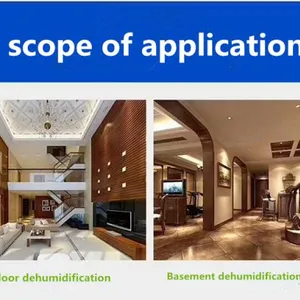 Household Dehumidifier With Digital Display Automatic Dehumidifier thumbnail-1