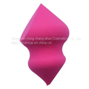 Top and Bottom Two Knife Cut PU Latex -free Powder Puff thumbnail-3