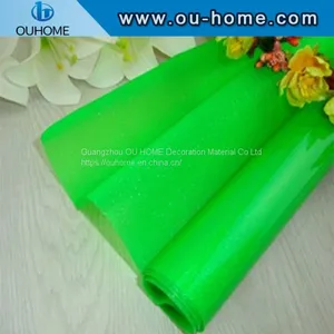 BT909 Building Window Pure Color Transparent Thin Glass Film Decorative thumbnail-1