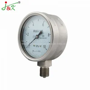 Stainless Steel Capsule Manometer Pressure Gauge With High Quality! thumbnail-4