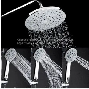 Chrome Shower Nozzle 304stainlee Steel Shower Water Mixer thumbnail-2