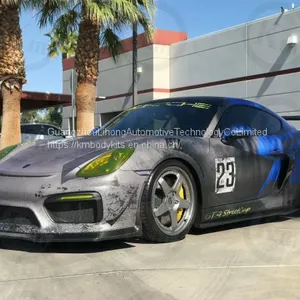Km for 2012-2015 981 Carman Upgrade GT4 Bodykits PP Material thumbnail-2