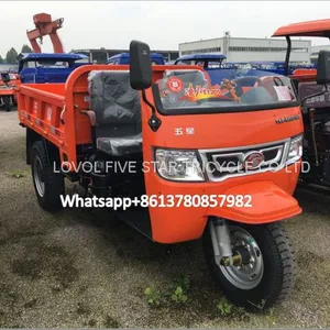 Diesel Tricycle Trike Cargo Loader Three Wheeler LOVOL Mining Industry thumbnail-1
