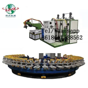Automatic pu Shoe Sole Making Machine Footwear Pouring Production Line thumbnail-3